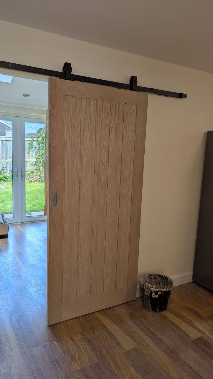 Interior sliding door installation by Handyman MultiFix