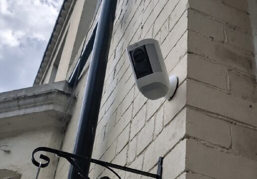Outdoor CCTV camera installation in Newcastle upon Tyne by Handyman Multifix
